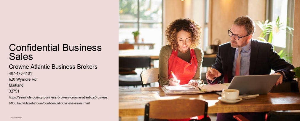 Confidential Business Sales